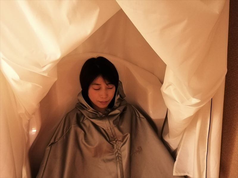錦糸町にあるエステサロン・リンパ＆よもぎ蒸し YOSA EST 錦糸町の施術